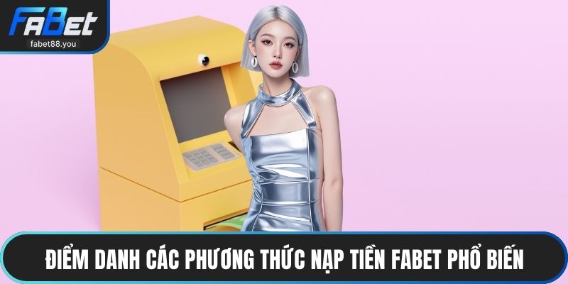 Điểm danh các phương thức nạp tiền FABET phổ biến